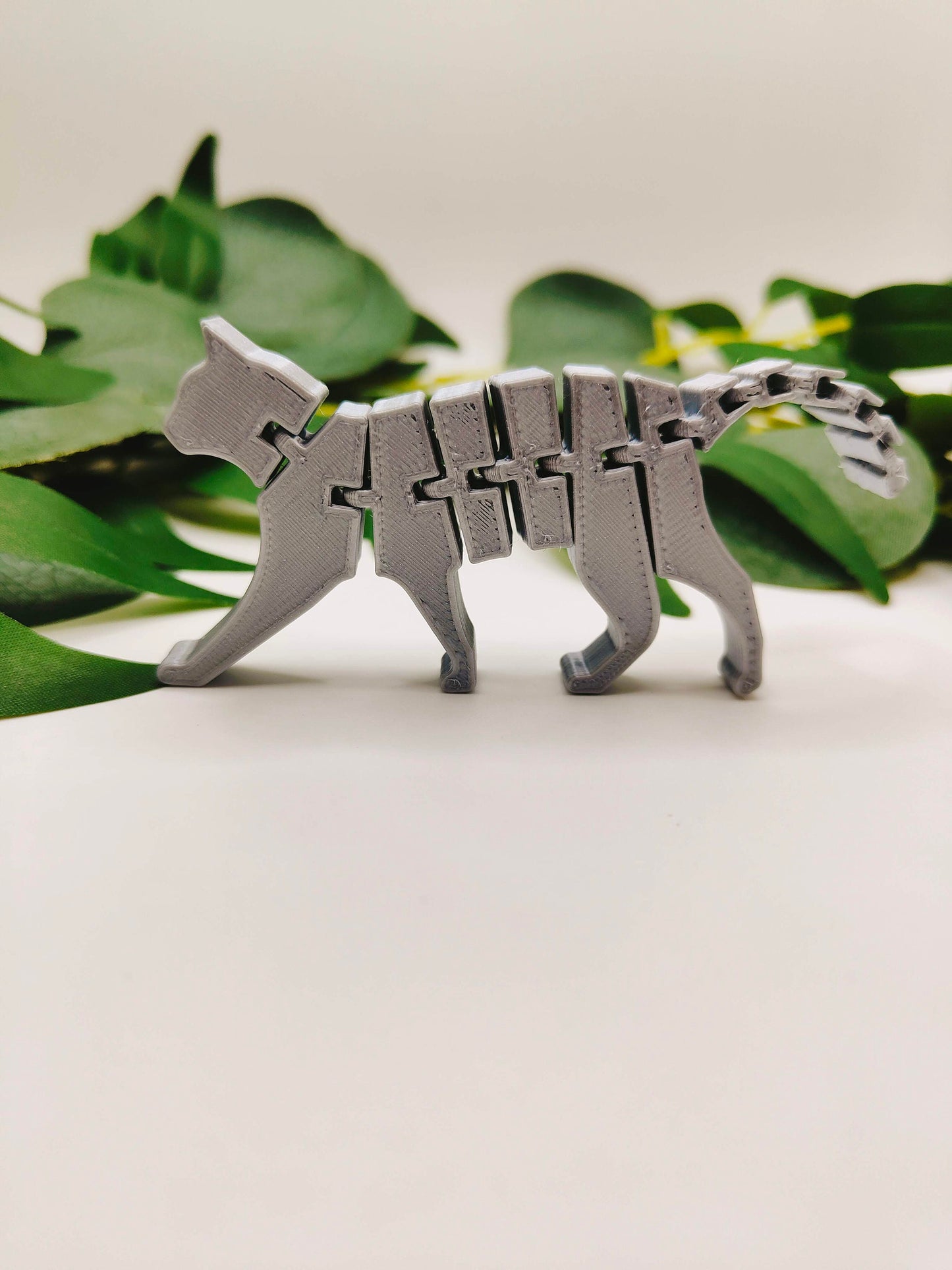 Flexi Cat Fidget Toy | 3D Printed Articulated Flexi Cat| Articulated Animal | Toy | Desk Ornament