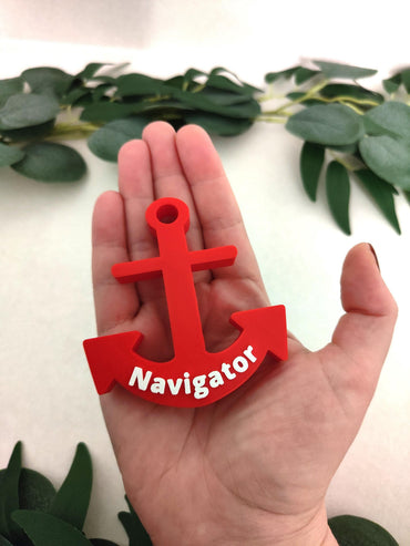 Anker key float, Boat lover Gift, 3D Printed personalized floating Keychain, Personalized Key Float, Boating Keychain, Unique Boat Gift