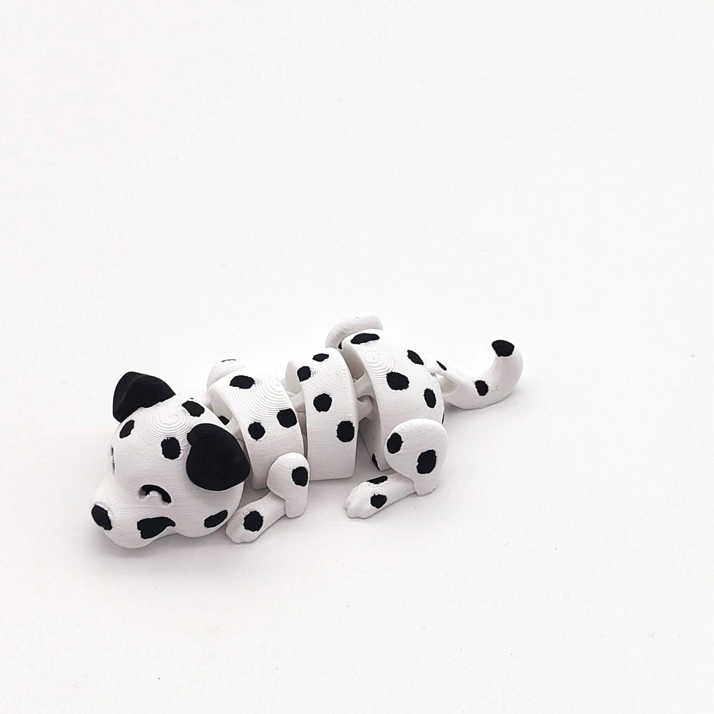 Articulated Dalmatian Fidget Toy, Unique Stress Relief Gift, Perfect for Kids & Adults, Collectible Dalmatian Figurine