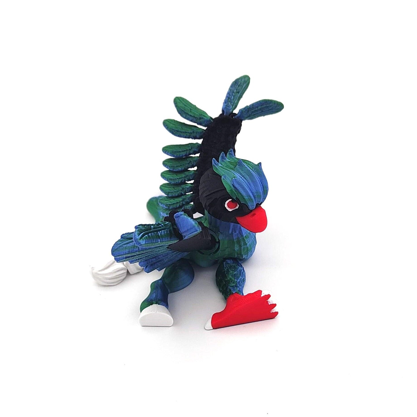 Adorable Flexi Eagle: Fully Articulated, Intricately Designed Collectible Figurine for Creative Displays