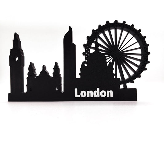 Stunning London Skyline Souvenir - Perfect UK Decor for Home, Shelf, or Desk