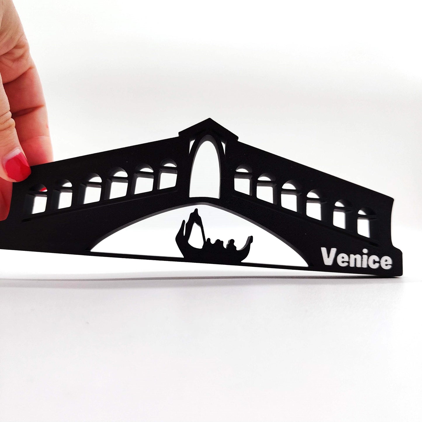 Elegant Venice Decoration – Italy Souvenir with Bridge and Gondola Scene | Perfect Memory Gift from Venice