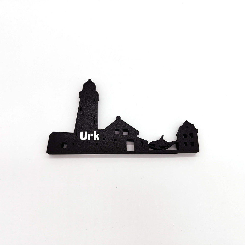 Urk Skyline Collectible | Detailed Netherlands Cityscape Art | Perfect for Home Décor, Office, or Bookshelf Display