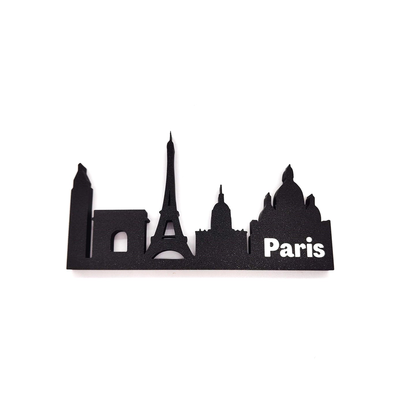 Paris Skyline Decoration – Featuring the Eiffel Tower, Arc de Triomphe, and Iconic Landmarks – Perfect French-Themed Home Décor or Gift