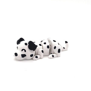 Articulated Dalmatian Fidget Toy, Unique Stress Relief Gift, Perfect for Kids & Adults, Collectible Dalmatian Figurine