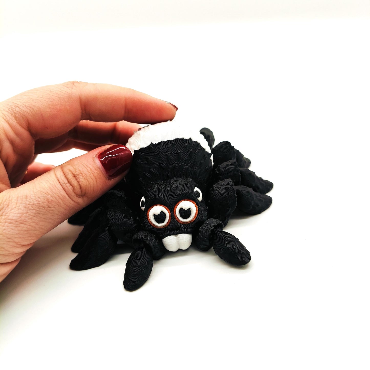 Cute Spider, Adorable Spider Figurine, Perfect for Cute Halloween Decor, Spooky but Sweet Decor Piece, Unique Gift for Spider Lovers