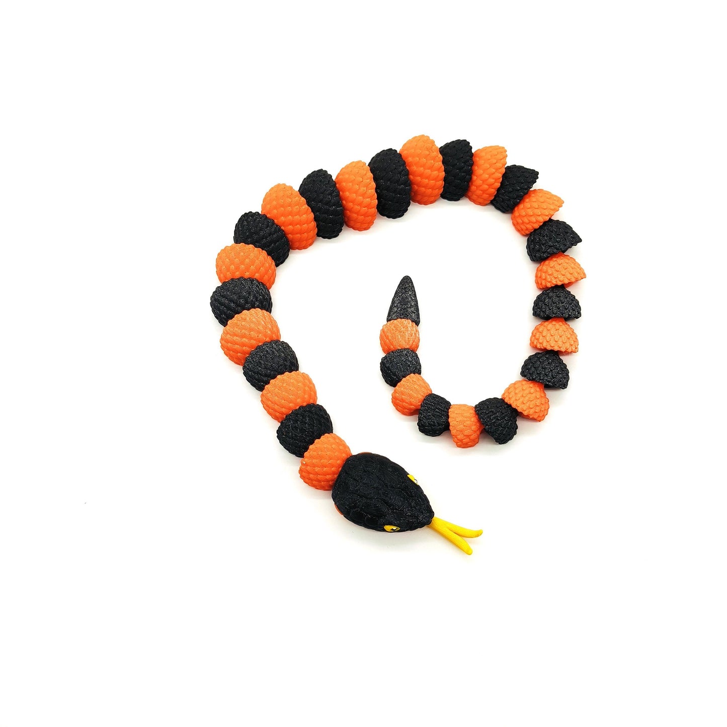 Copperhead Snake Toy - Movable Snake Figure, Perfect for Display, or Educational Use, Gift for Snake Lovers and Nature Enthusiasts
