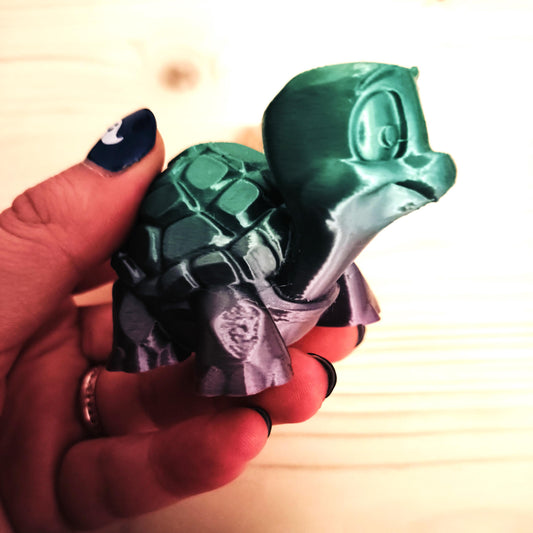 Turtle Figurine | Decorative Terrapin Sculpture | Unique Tortoise Ornament for Home Décor | Collectible Reptile Art Piece