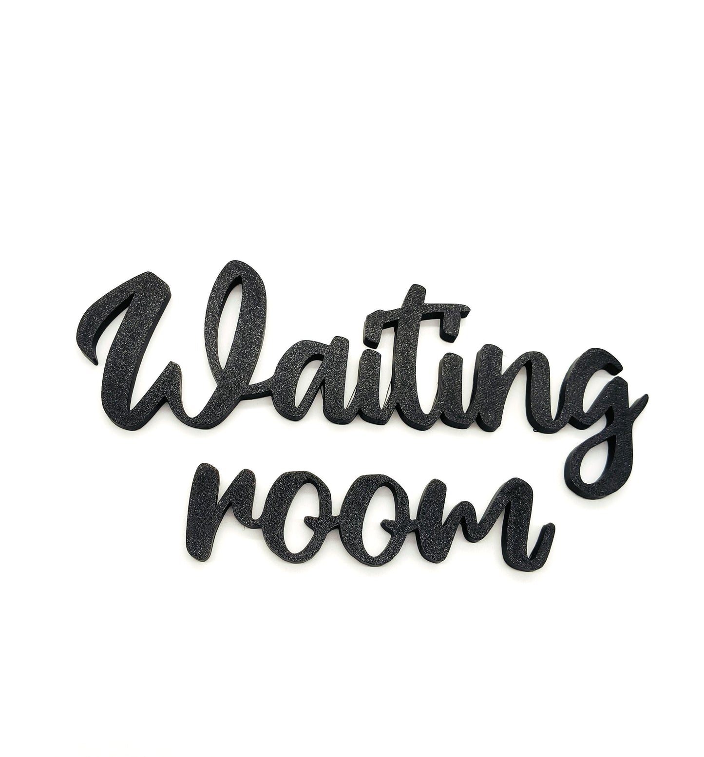 Waiting Room Sign for Office Decor, Reception Area Wall Art and Business Spaces