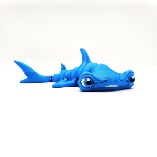 Adorable Articulated Hammerhead Shark Toy – Perfect for Ocean Lovers, Kids, and Unique Gift Enthusiasts