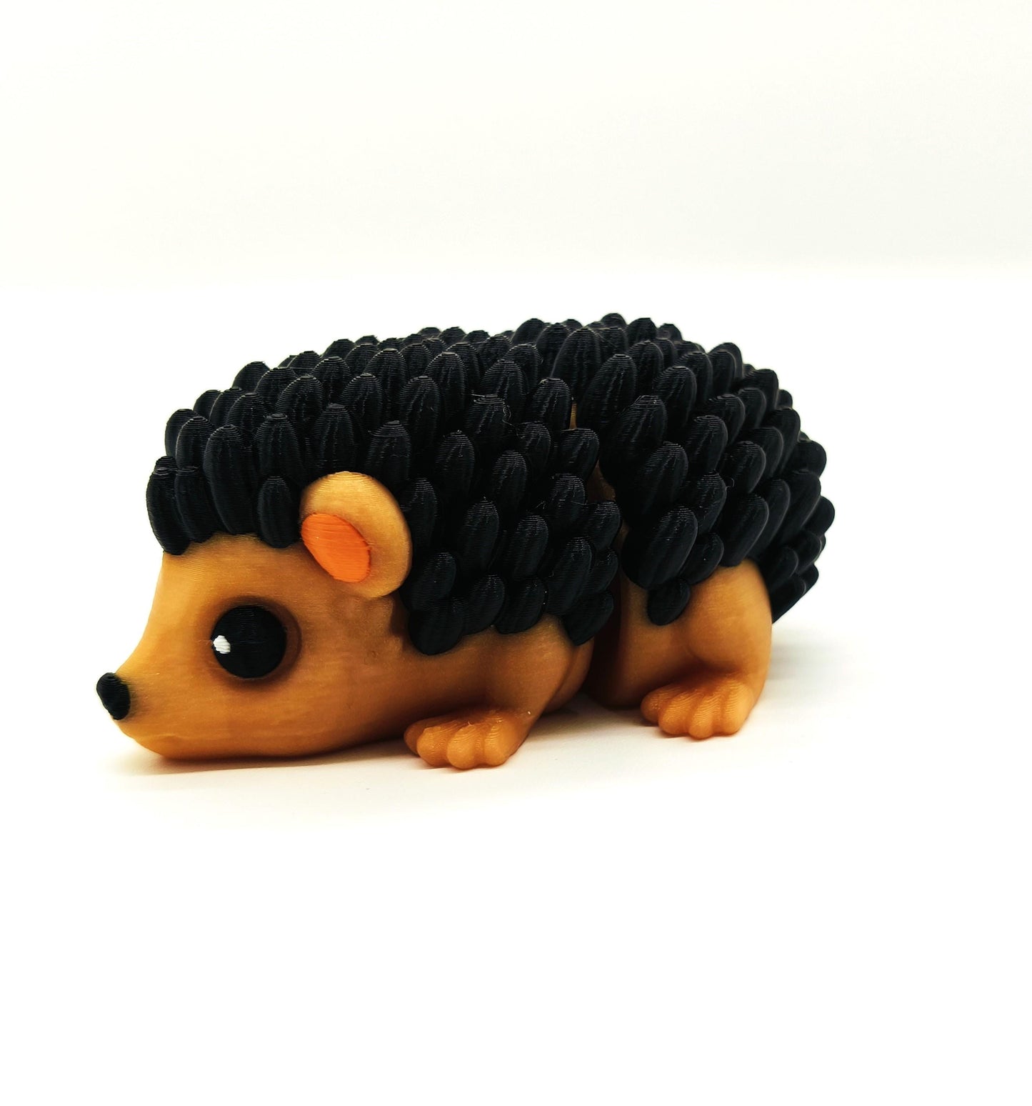 Small Hedgehog Figurine , Adorable Hedgehog – Articulated and Flexible Animal Design, Cute Personalized Gift for Animal Lovers, Gift Idea
