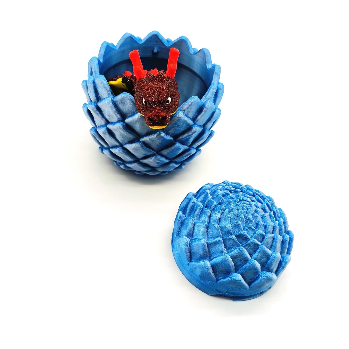 Dragon Egg with Articulated Baby Dragon – Surprise Toy, Fantasy Decor, Unique Gift for Mythical Creature Fans, Fantasy Surprise Egg