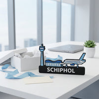 Skyline Schiphol – kleurrijk luchtvaartcadeau