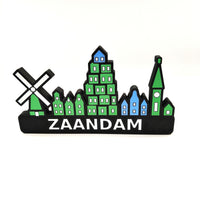 Skyline Zaandam – kleurrijk stadssilhouet