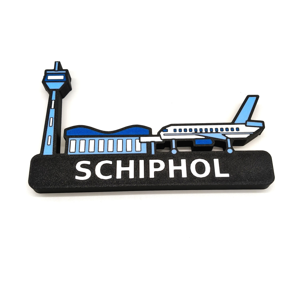 Skyline Schiphol – kleurrijk luchtvaartcadeau