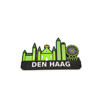 Skyline Den Haag – kleurrijk stadssilhouet