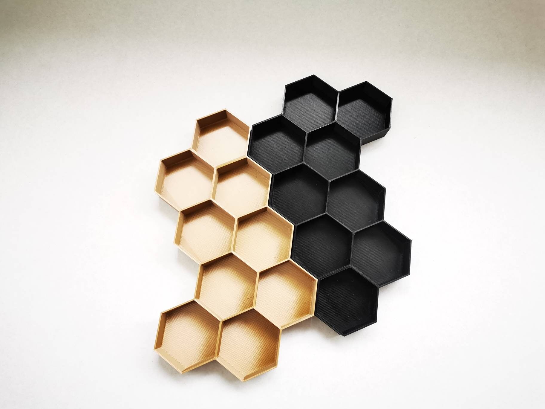 Bee pattern Candle Holder for 9 candles| Center piece | living room, honeycomb | table decor | bee hive | hexagonal | Tea Light Holders
