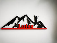 Personalizable birthday gift | Custom desk sign | Wall decor name | Anniversary Present