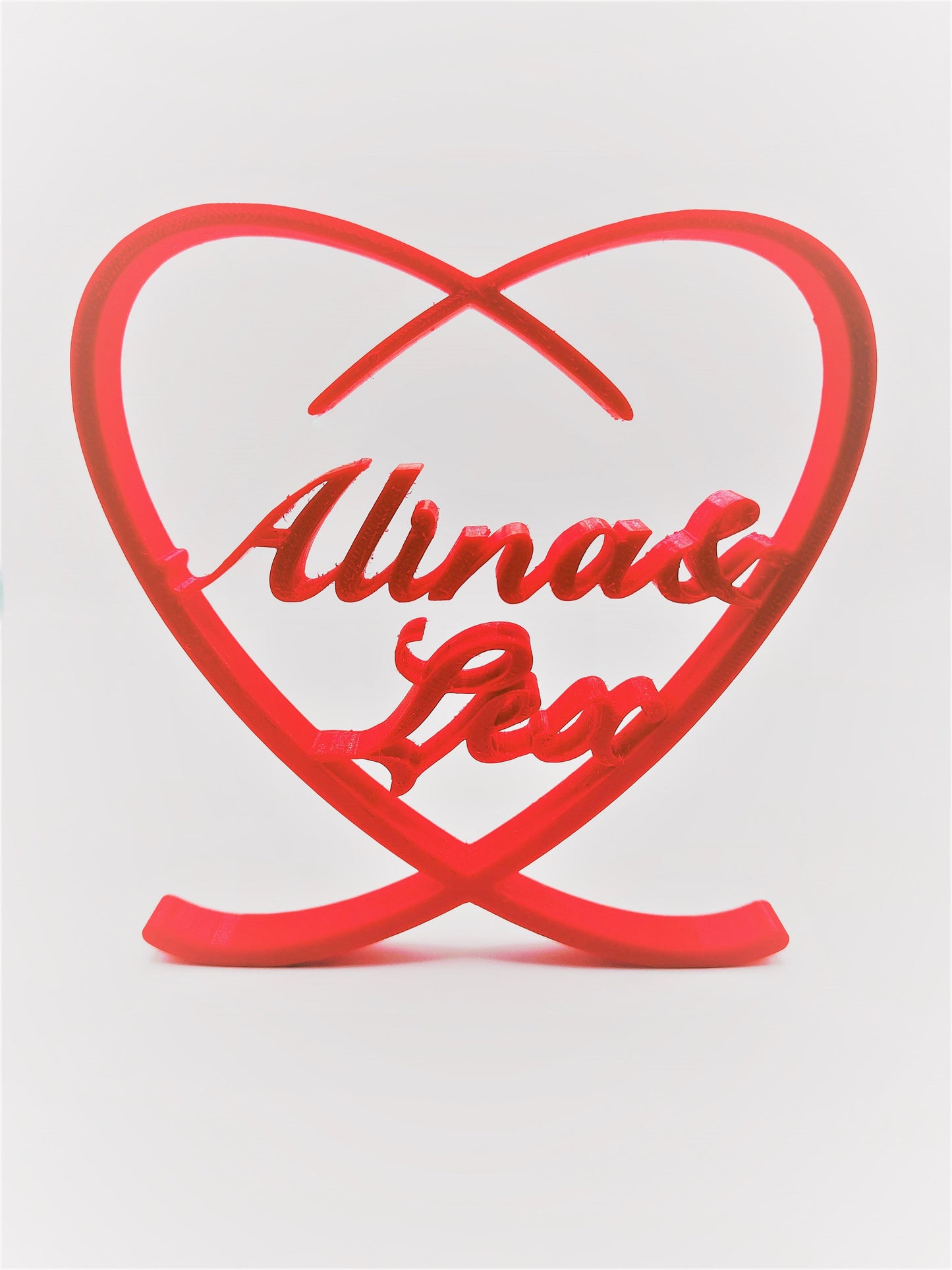 Love Custom Sign | Personalized Name Sign | Heart for couples| Valentine's Day gift| wedding gift| Love Home Decor | Anniversary Gift