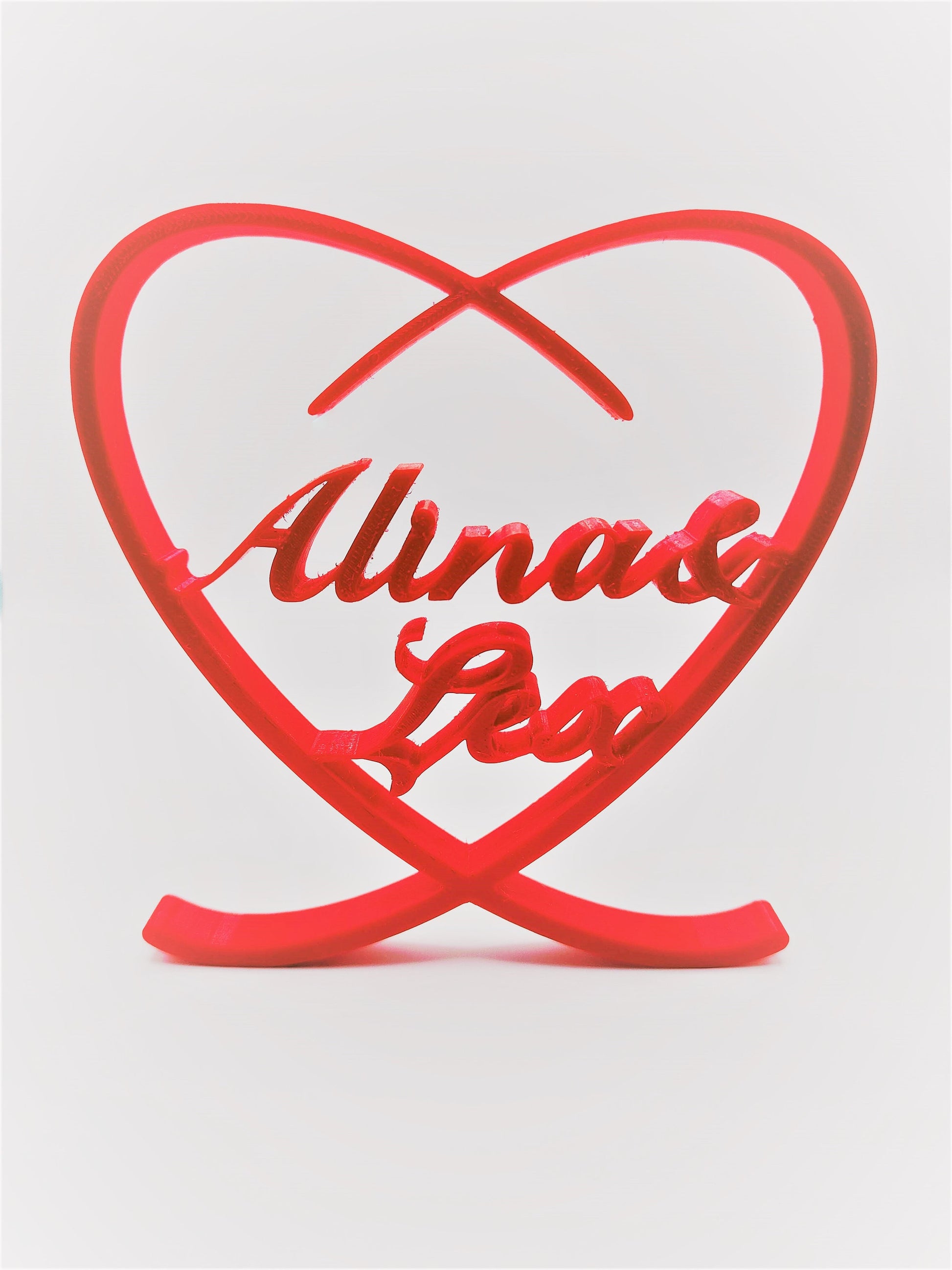 Love Custom Sign | Personalized Name Sign | Heart for couples| Valentine's Day gift| wedding gift| Love Home Decor | Anniversary Gift