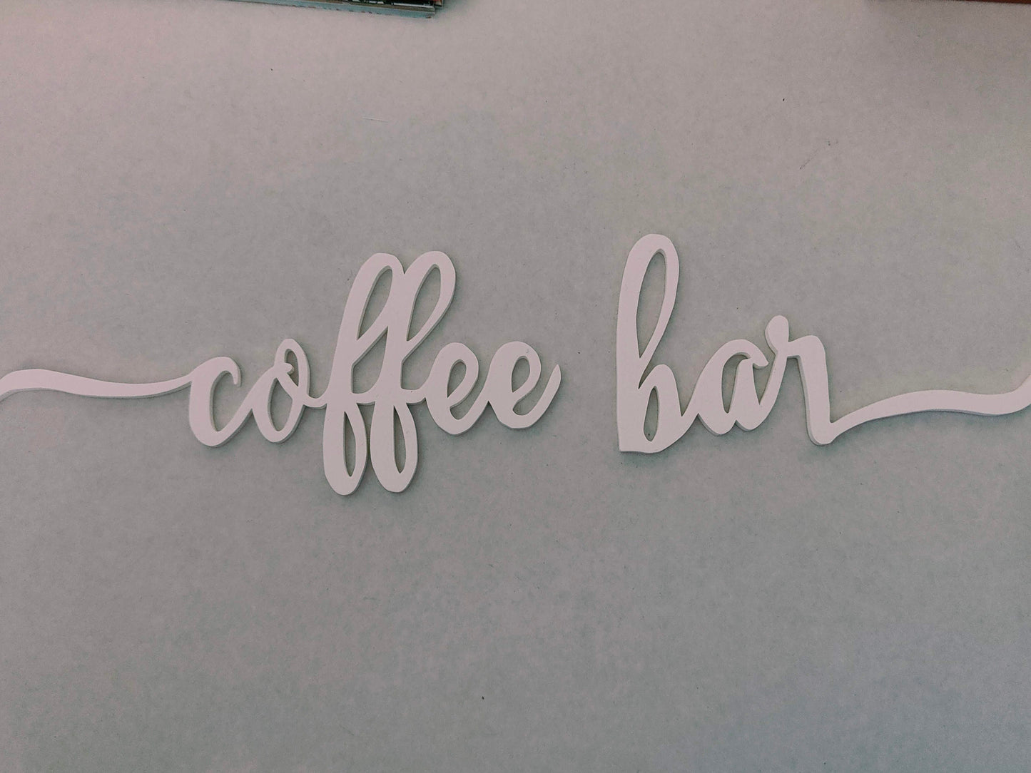 Coffee bar sign, wall plastic sign, coffee sign, gift for coffee lover, coffee corner decoration