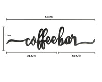 coffee bar sizes