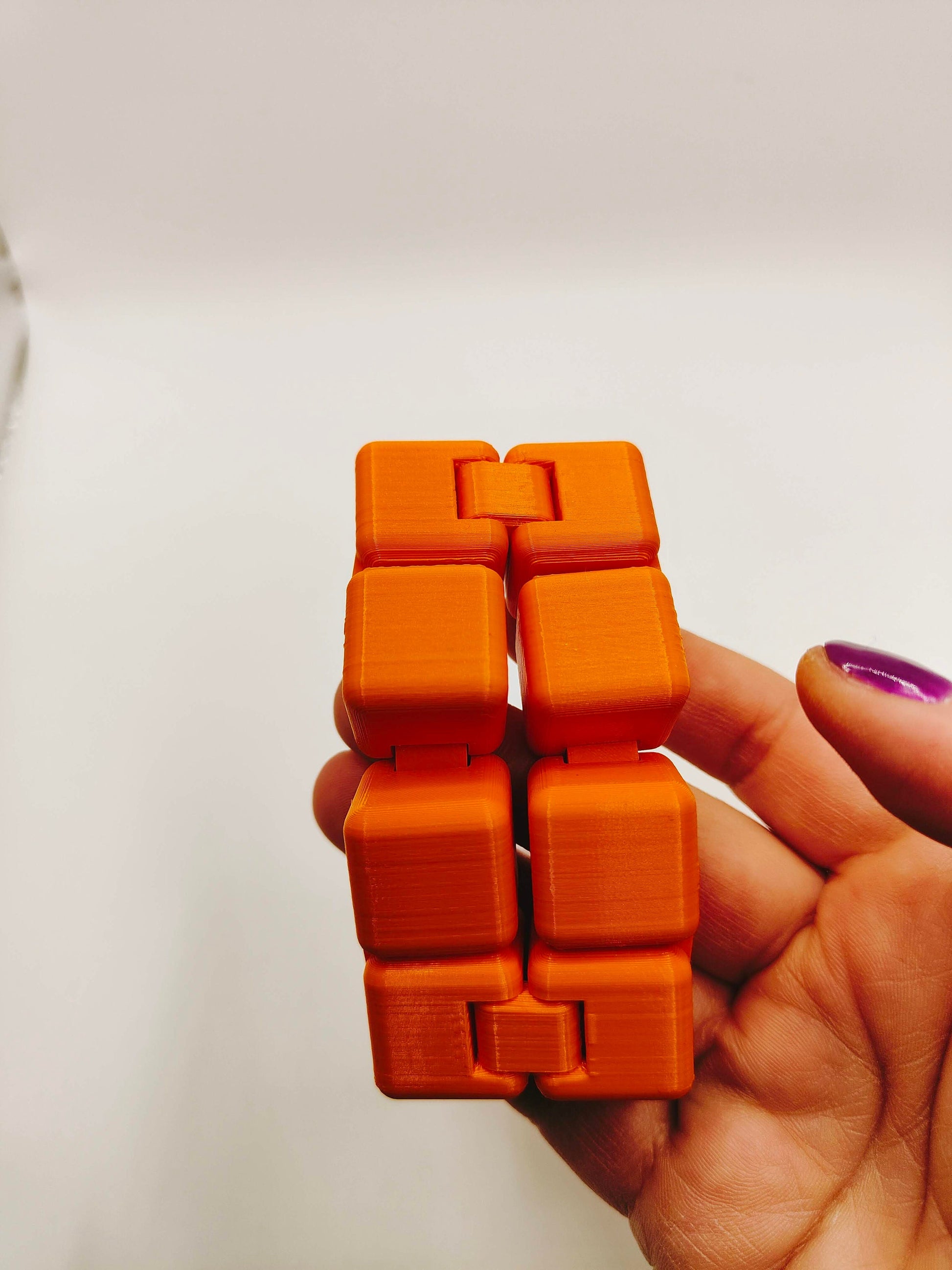 Infinity cube Fidget Toy | 3D Printed Fidget Desk Toy | ADHD Tinker Toy, Autism Sensory Tool | anxiety tool