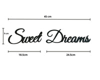 Sweet Dreams sign, wall plastic sign, bedroom / nursery sign, housewarming gift