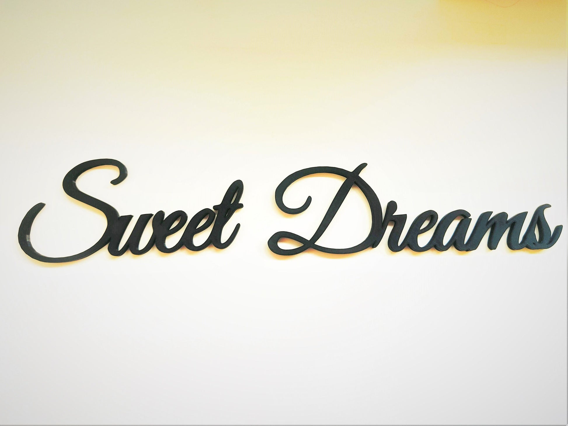 Sweet Dreams sign, wall plastic sign, bedroom / nursery sign, housewarming gift