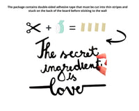 The secret ingredient is love sign, wall plastic sign, kitchen decoration sign, sign home letters decor