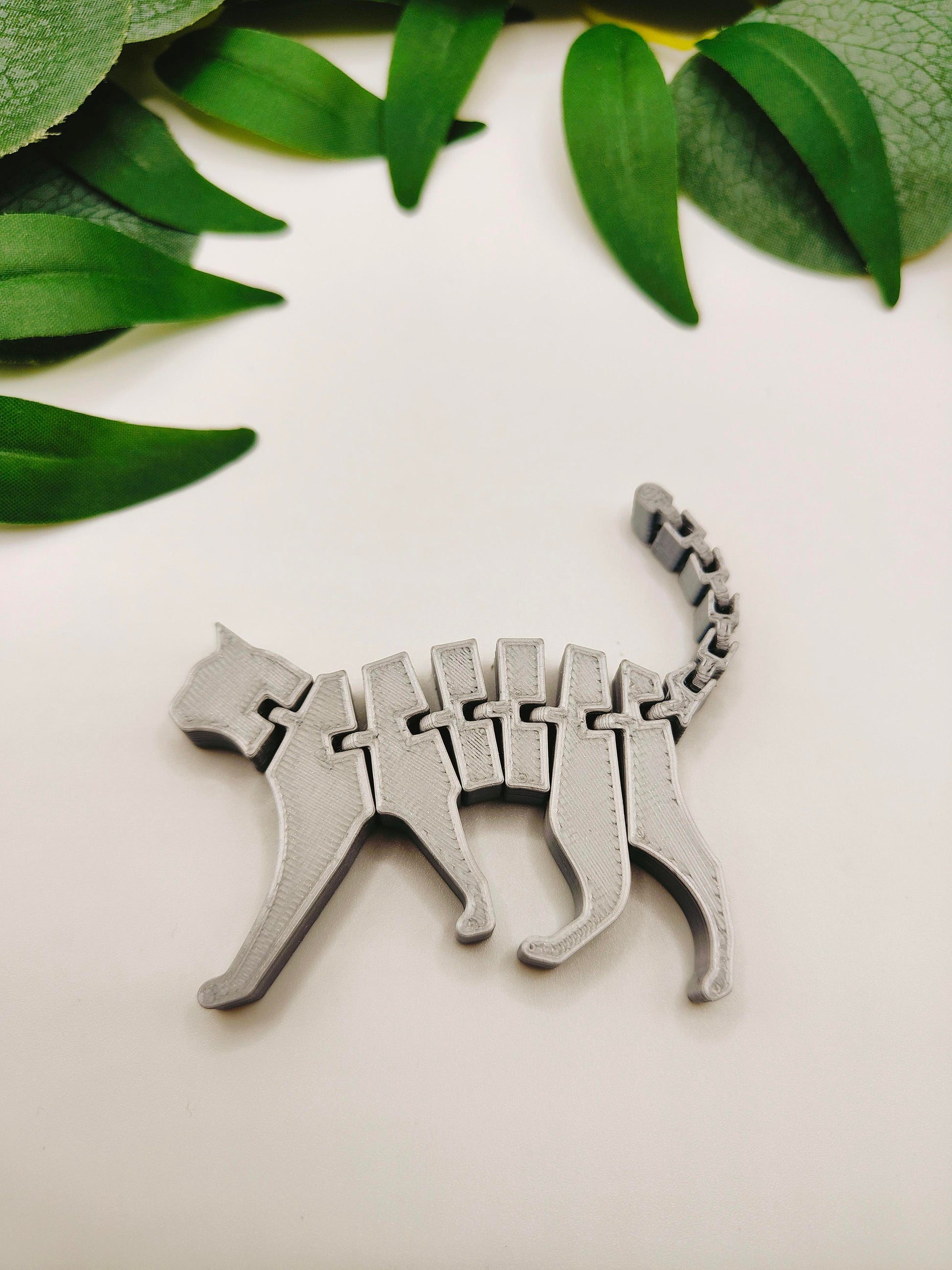 Flexi Cat Fidget Toy | 3D Printed Articulated Flexi Cat| Articulated Animal | Toy | Desk Ornament