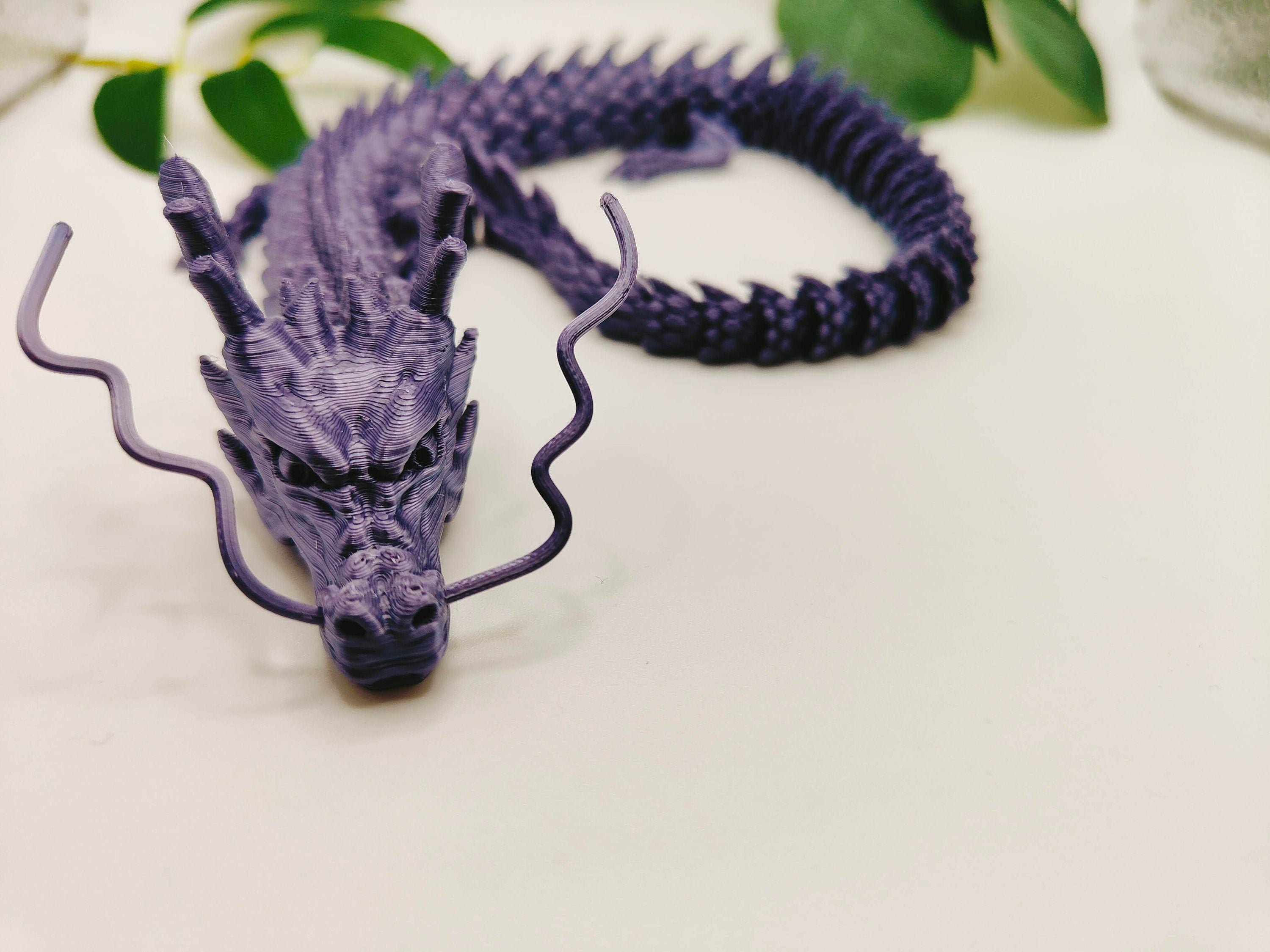 Articulated Dragon Flexible 3D Printed Fidget Toy