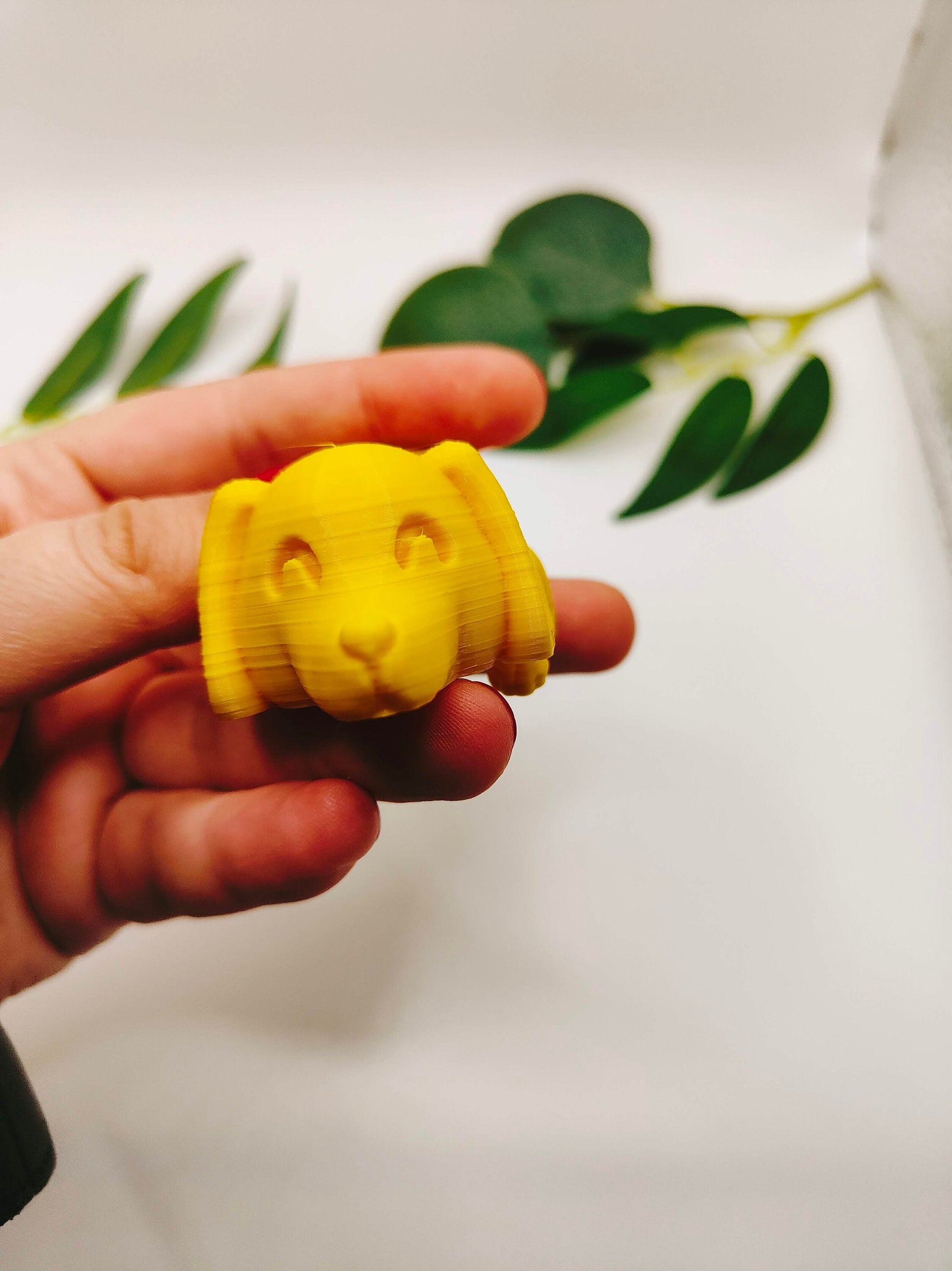The Lazy Dog, Flexi Articulated Animal, Dachshund Toy, Home Decor, Dog Ornament, Desk Pet, Unique Toy - 3D Printed - Fidget Toy