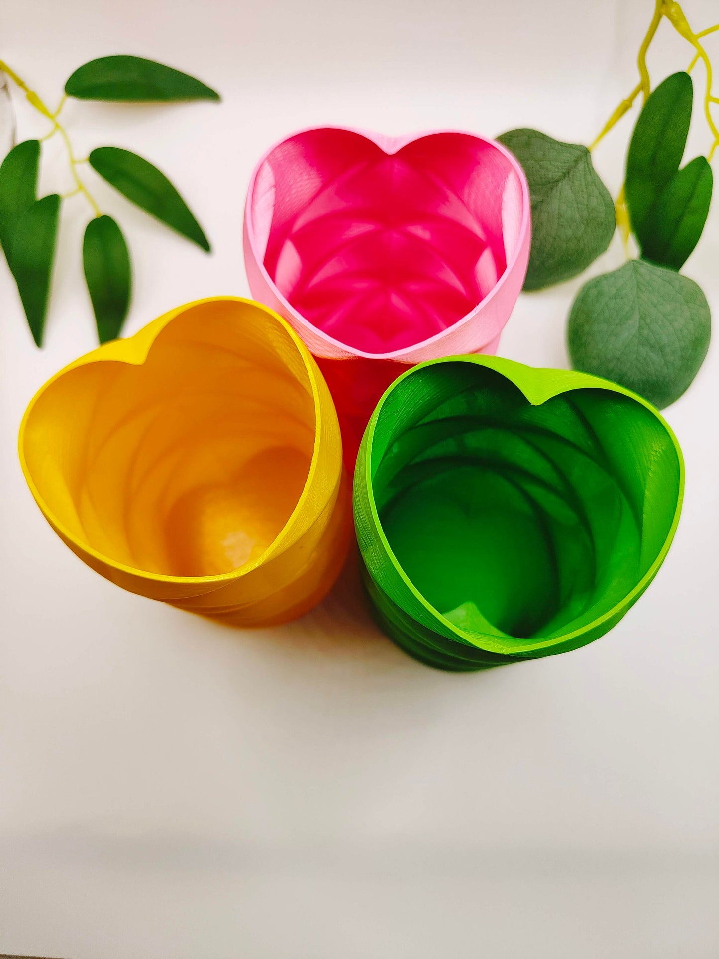 Heart Shaped Vase, home decor, unique and modern design, perfect for wedding tables