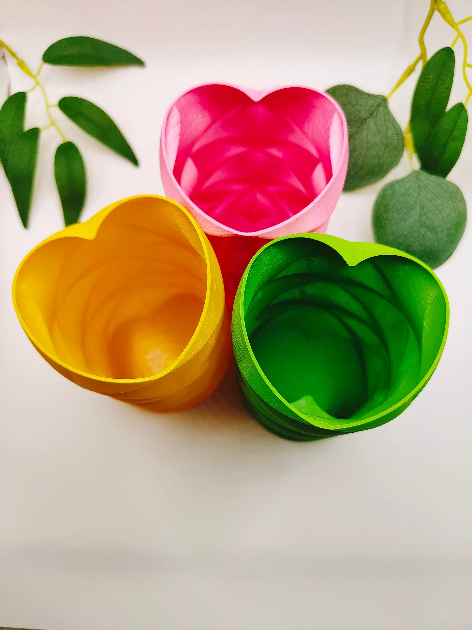 Heart Shaped Vase, home decor, unique and modern design, perfect for wedding tables