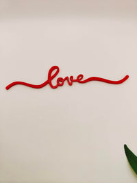 Love letters decorations red or gold | 3D love sign for wedding decor| Valentine's Day table deco | table settings wedding