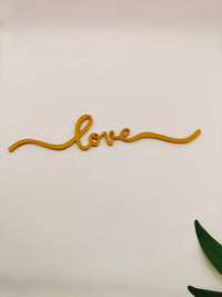Love letters decorations red or gold | 3D love sign for wedding decor| Valentine's Day table deco | table settings wedding