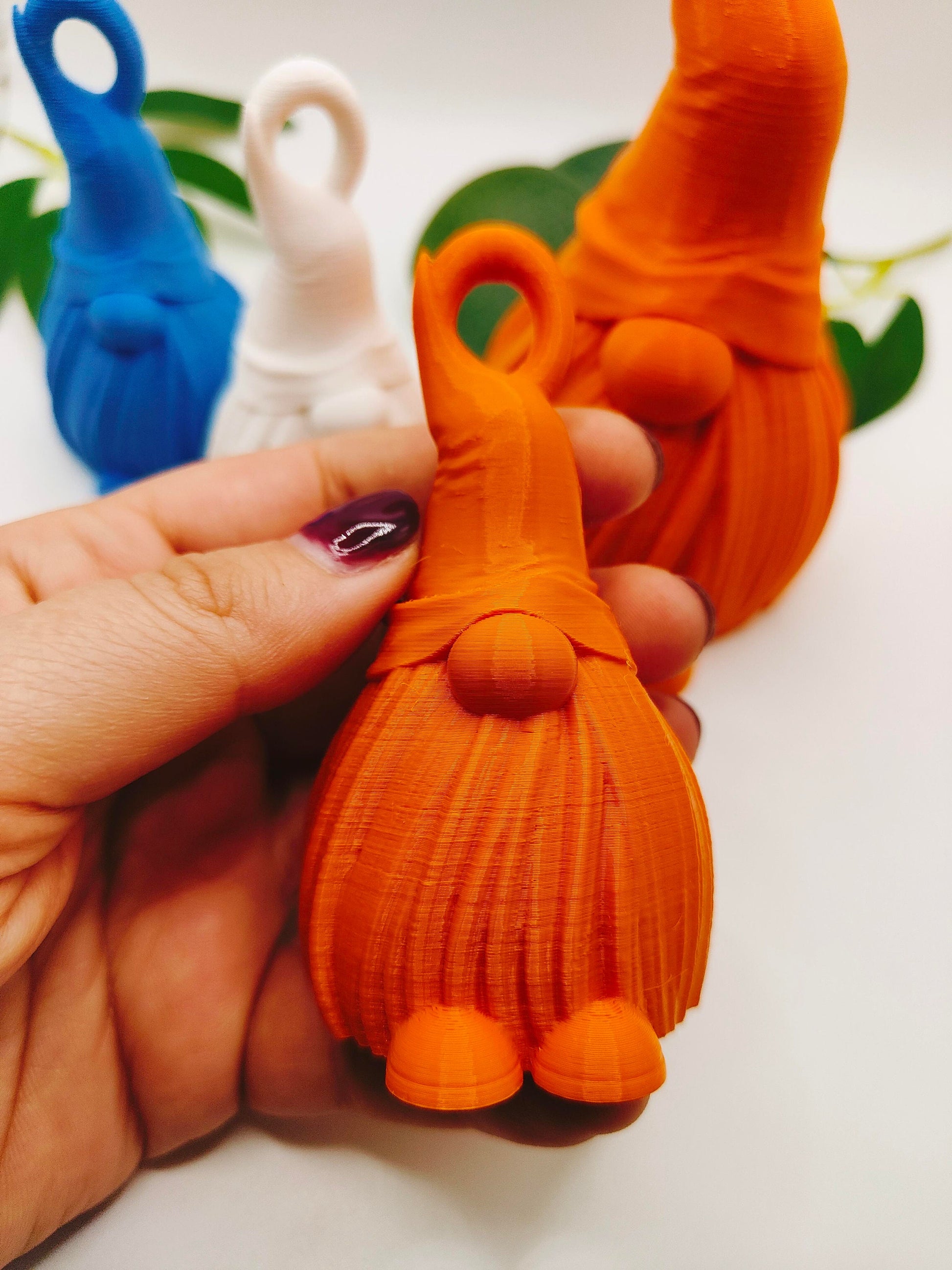 Gnome, 3D Printed Gnome, Large Gnome, Desk Ornament | christmas tree decoration
