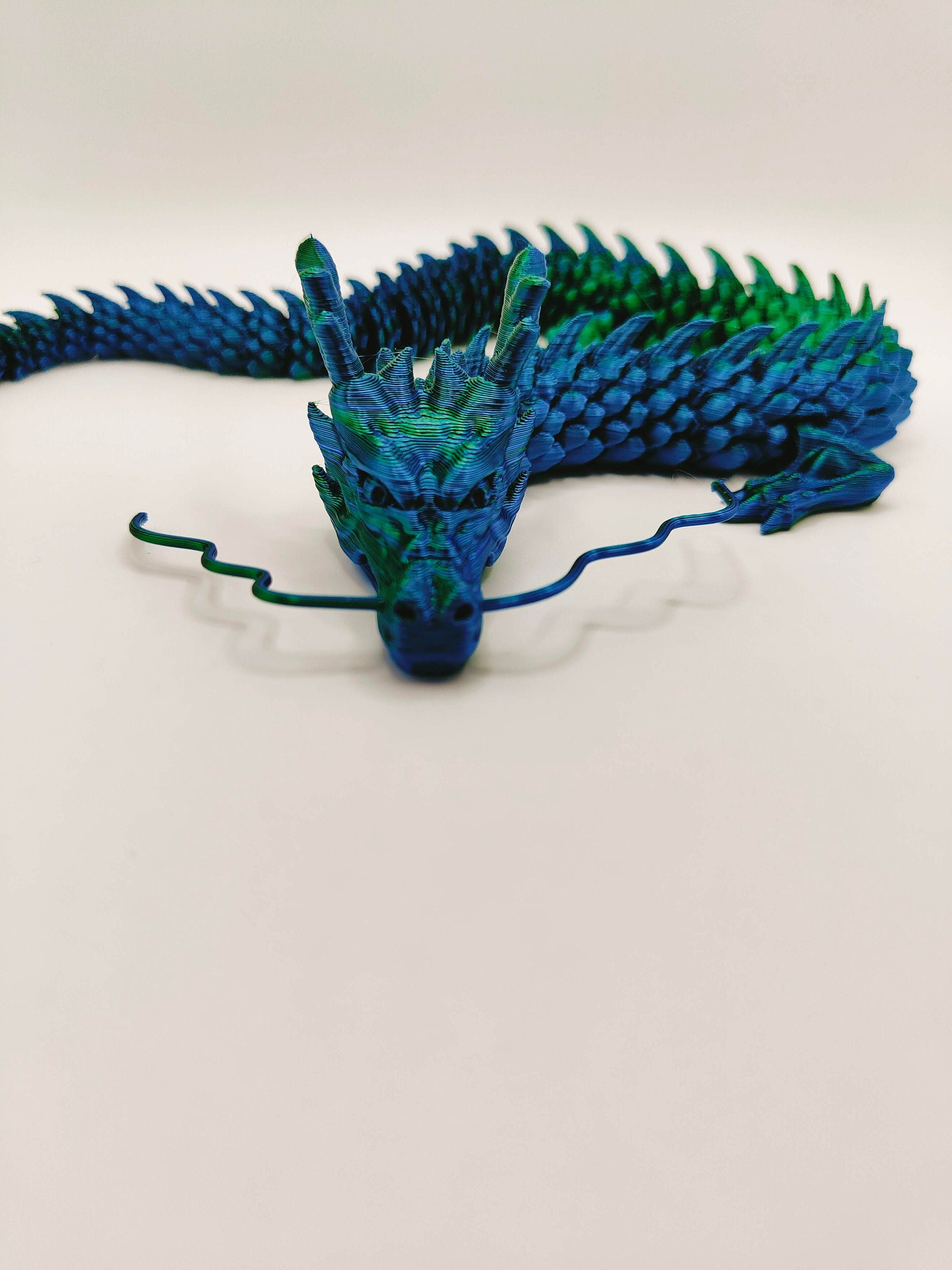 Articulated Dragon Flexible 3D Printed Fidget Toy