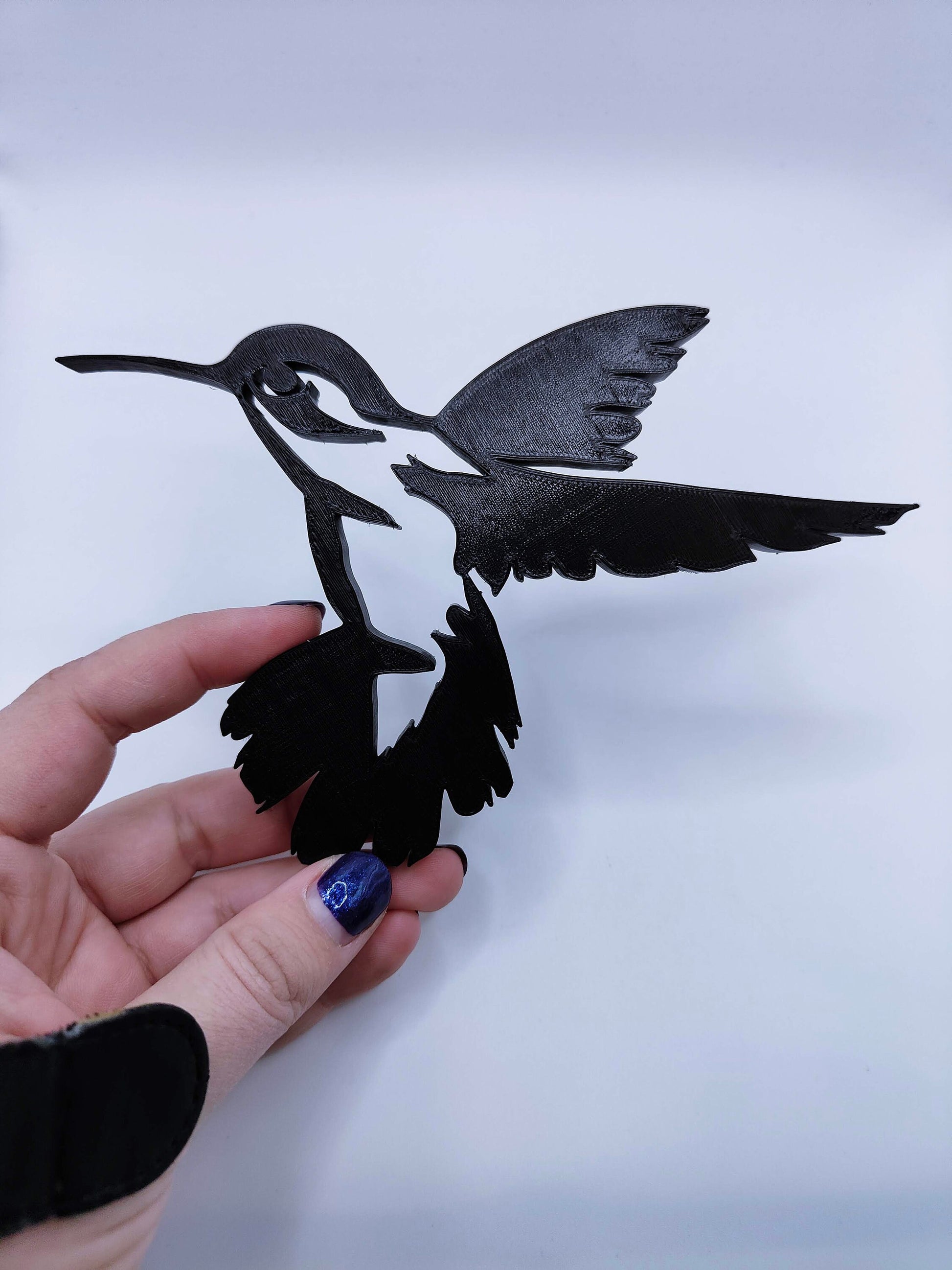 Hummingbird 3D printed Wallart Nursery Decor | Wall decoration | Home design | Humming Bird