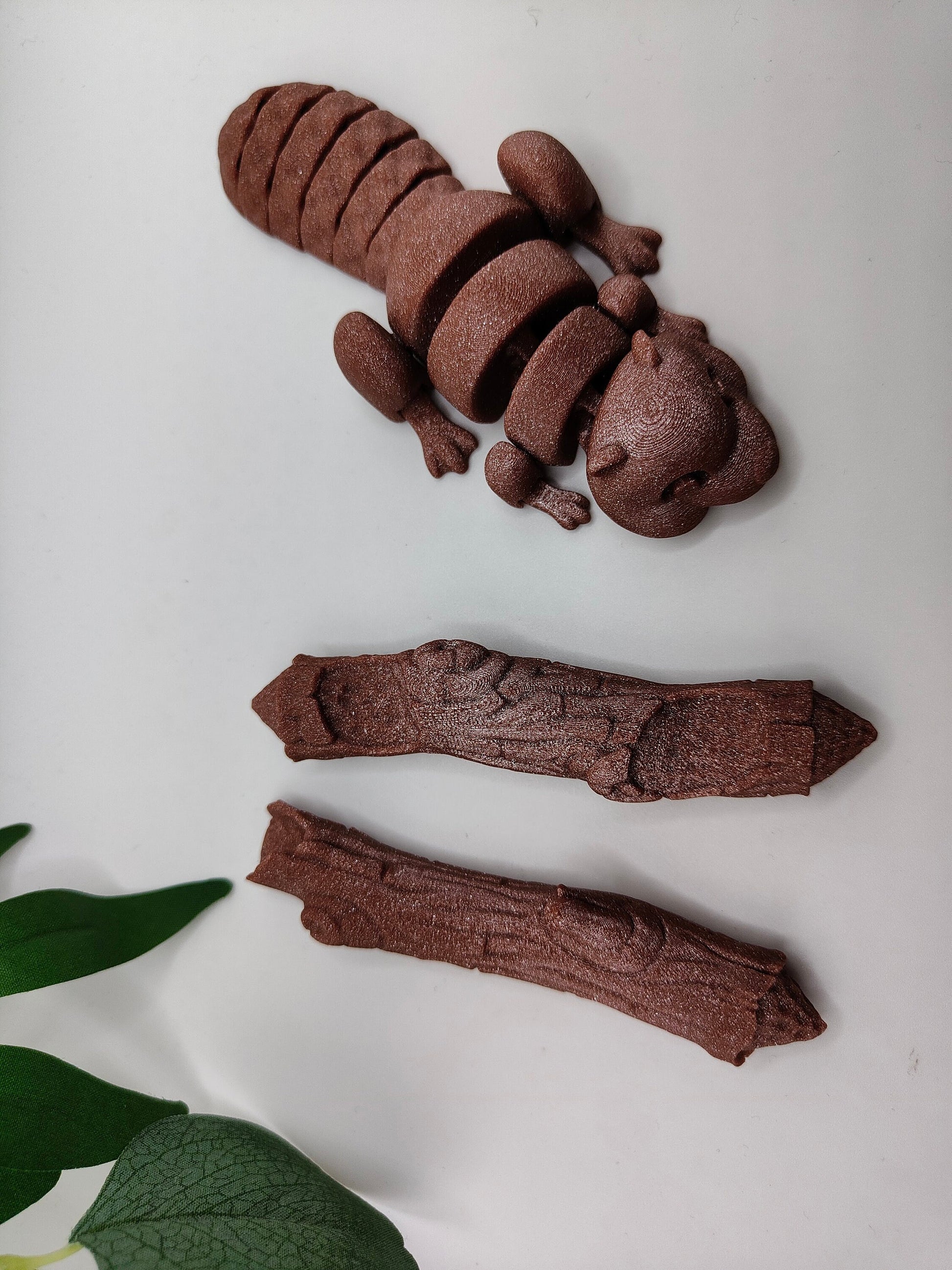 Beaver articulated | 3d Printed | Articulated Flexible | Custom Fidget Toy, Desk Pet, Unique Toy - Fidget Toy