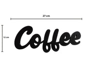 3D text Coffee sign, wall letters plastic sign, coffee sign, gift for coffee lover, coffee corner decoration