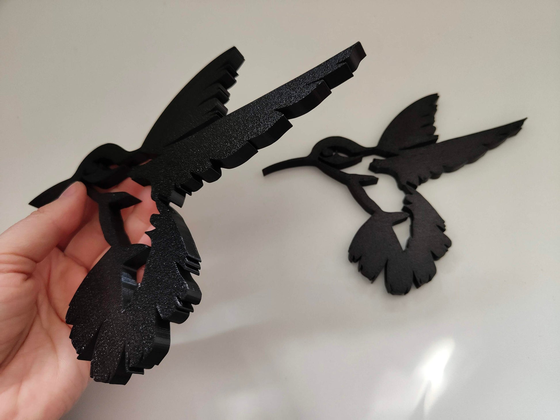 Hummingbird 3D printed Wallart Nursery Decor | Wall decoration | Home design | Humming Bird