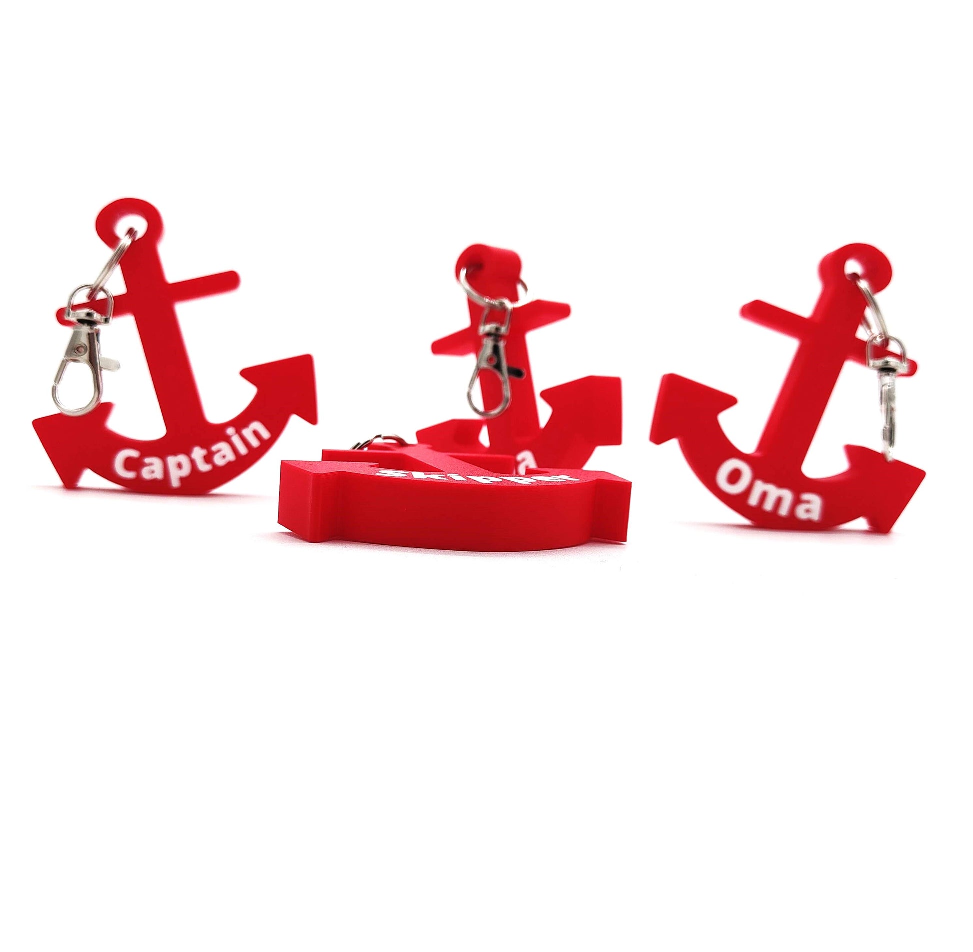 Anchor Key Float, Perfect Gift for Boat Lovers, Floating Keychain for Keys and Accessories, Skipper, Captain, Oma, Opa