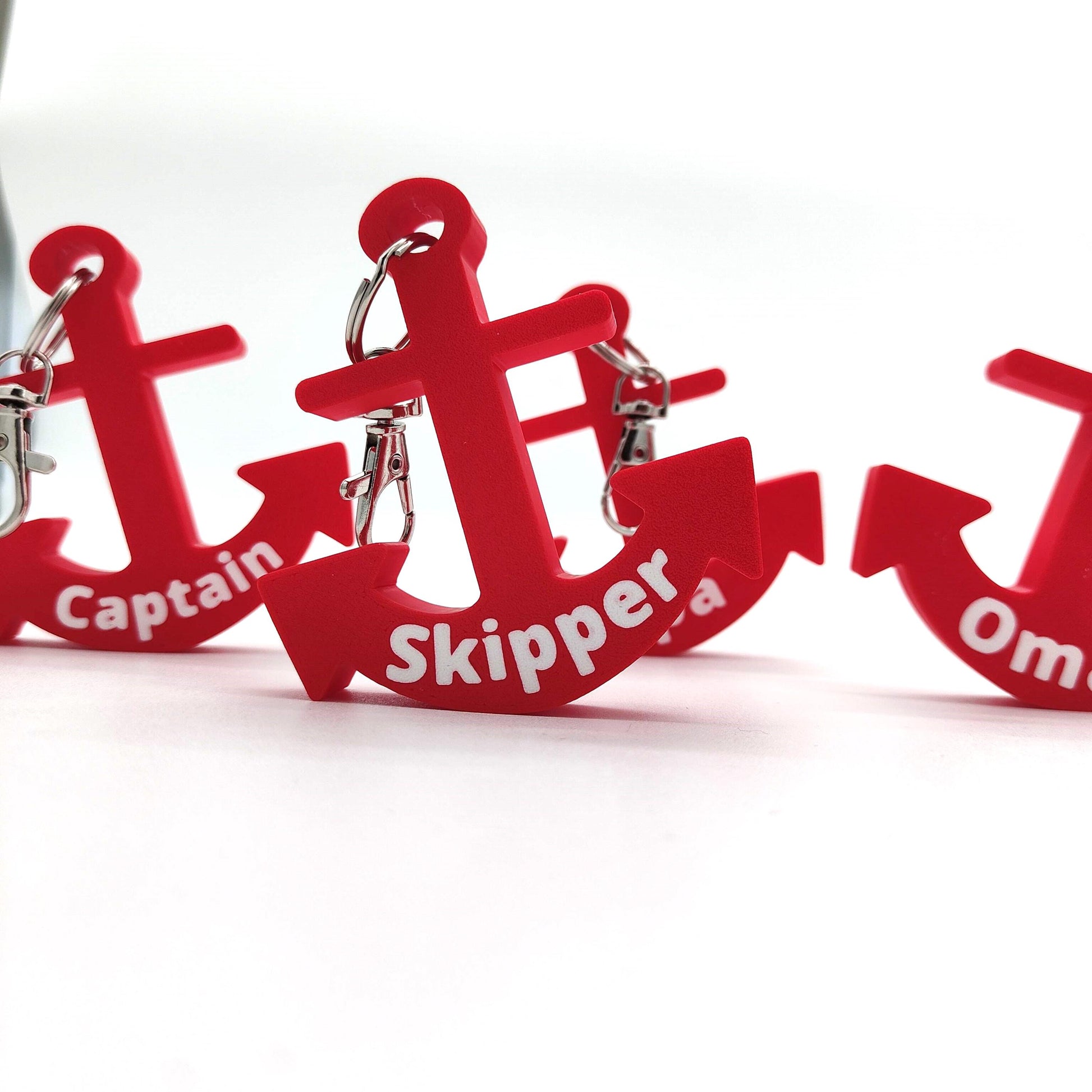 Anchor Key Float, Perfect Gift for Boat Lovers, Floating Keychain for Keys and Accessories, Skipper, Captain, Oma, Opa