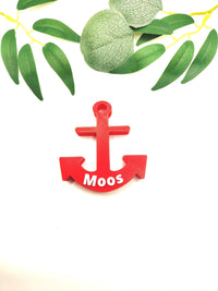 Anker key float, Boat lover Gift, 3D Printed personalized floating Keychain, Personalized Key Float, Boating Keychain, Unique Boat Gift