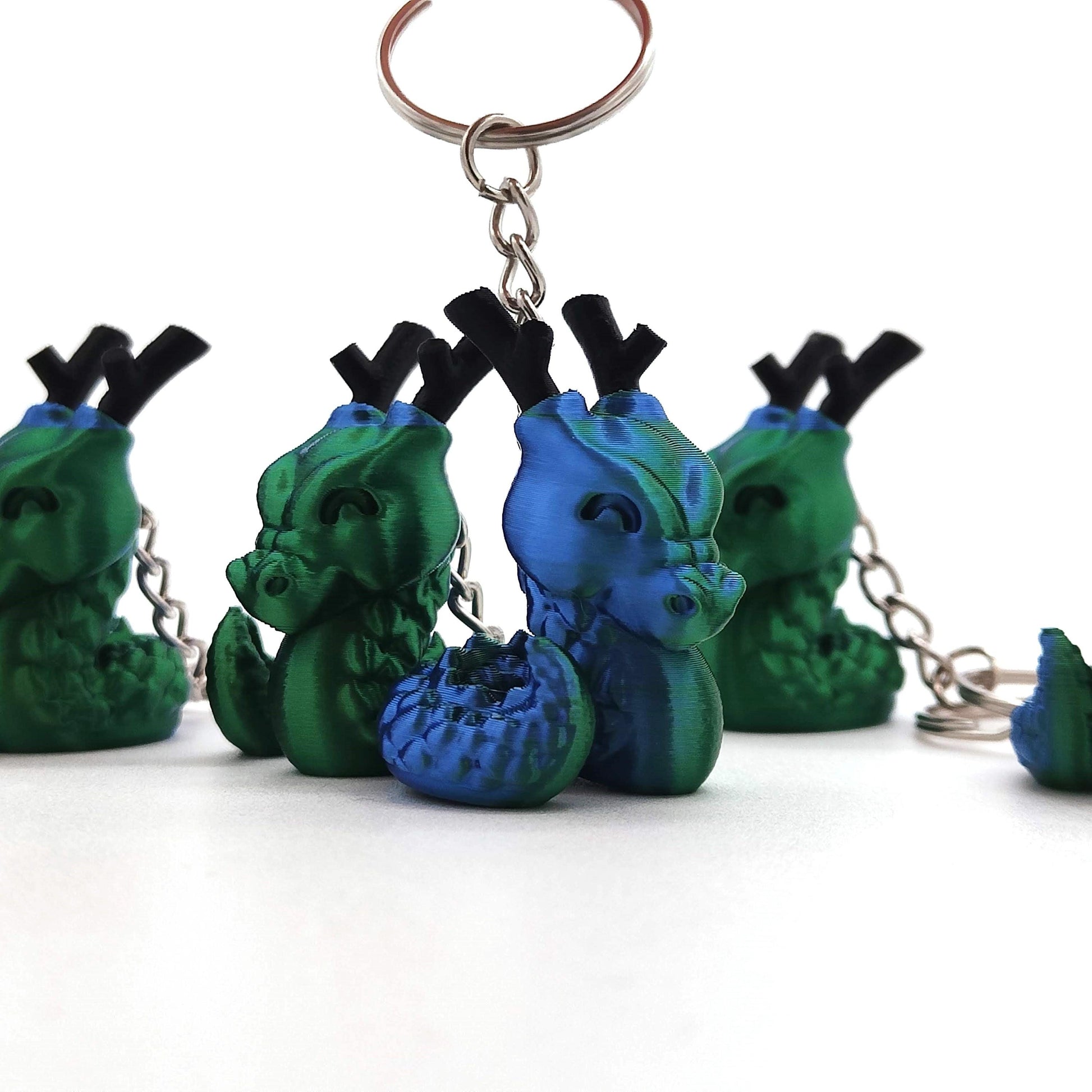 Baby Dragon Keychain, Book Charms, Adorable Pet Charm, Cali Dragon Key Chain, Backpack keychain