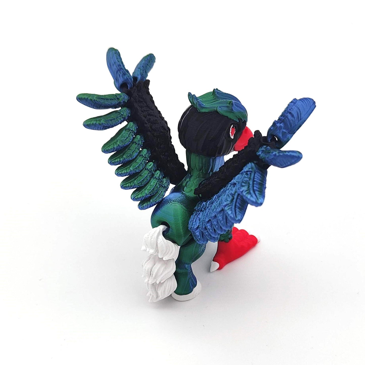 Adorable Flexi Eagle: Fully Articulated, Intricately Designed Collectible Figurine for Creative Displays