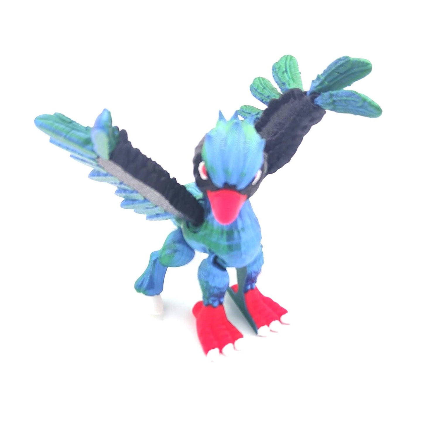 Adorable Flexi Eagle: Fully Articulated, Intricately Designed Collectible Figurine for Creative Displays