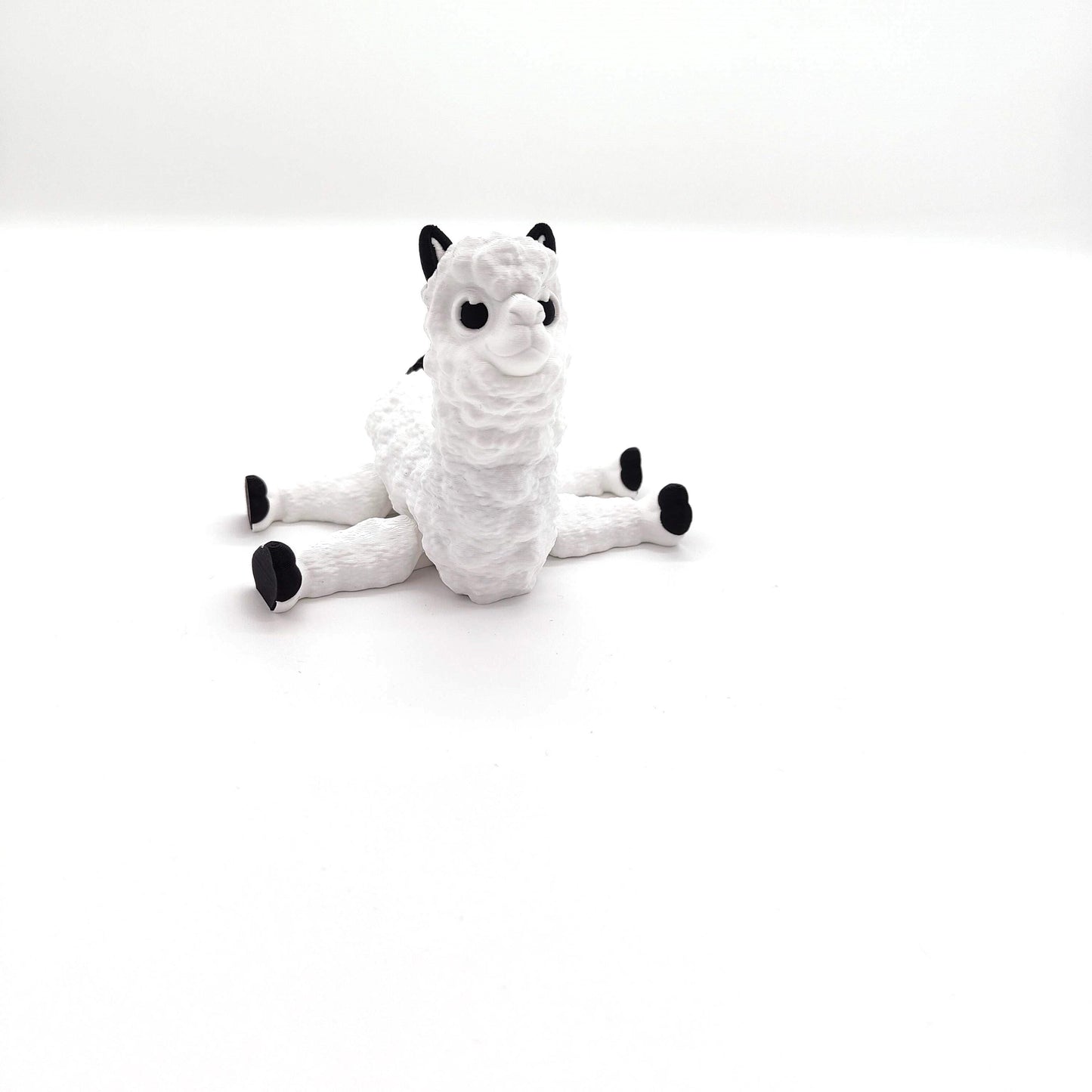 Articulated Alpaca - Customizable Main Colors for a Unique and Tailored Personal Touch | Figurine Statue | Flexi Alpaca | Art Sculpture